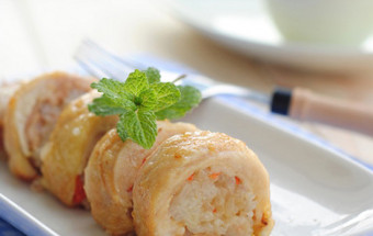 Nấu ăn món ngon mỗi ngày với Nước, cách làm gà cuộn 6
