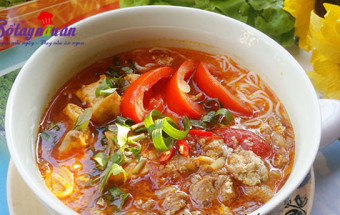 hướng dẫn cách nấu ăn ngon hàng ngày, Cách làm bún riêu cua nóng hổi ngon đậm đà kết quả