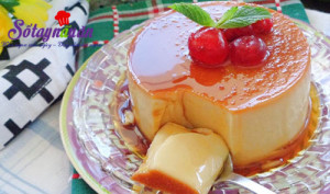 Bánh ngọt, Hướng dẫn làm bánh flan pudding mát lạnh, thơm ngon kết quả