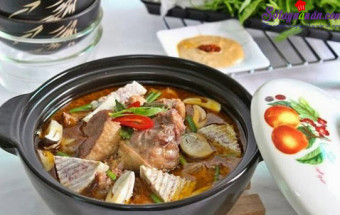 Nấu ăn món ngon mỗi ngày với Gừng, cách làm vịt nấu chao 1