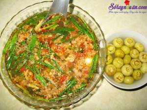 Món ngon mỗi ngày, cách nấu canh riêu cua 4