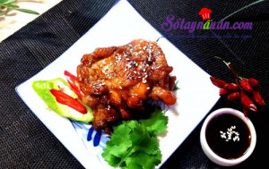 Món nhậu, Đùi gà chiên sốt teriyaki - ăn là không thể ngừng