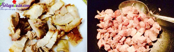Cách nấu bột thịt lợn chiên 2