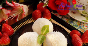 Bánh ngọt, Cách làm mochi hoa quả dẻo thơm mát lành kết quả