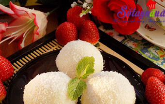 Bánh ngọt, Cách làm mochi hoa quả dẻo thơm mát lành kết quả