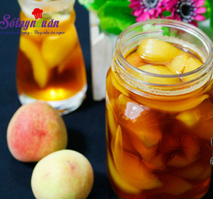 Đồ uống, Cách làm trà đào chuẩn vị giải nhiệt ngày hè kết quả