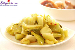 Món ngon mỗi ngày, Cách làm dưa cải muối
