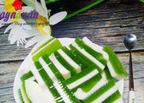 Học làm thạch lá dứa sữa tươi thơm mát cực đã