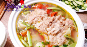 Cách nấu canh, Hướng dẫn làm canh riêu cua khoai sọ cực hấp dẫn