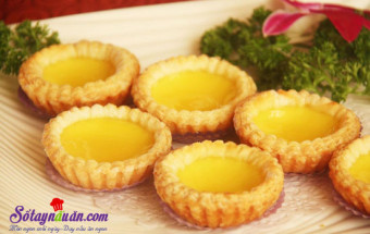 Bánh nướng, cách làm bánh trứng tart bồ đào nha 3