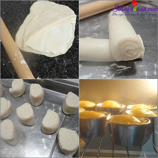 cách làm bánh trứng tart bồ đào nha 1