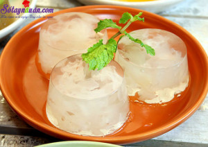 Làm thạch, cách làm thạch trái cây hương vải 6