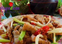 Cách làm thịt rang đậm đà ngon cơm