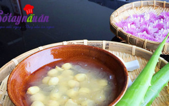 Món chè, Hướng dẫn nấu chè nha đam hạt sen thơm mát ngày hè