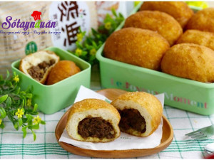 Món vỉa hè, Cách làm bánh rán nhân cà ri kiểu Nhật cực giòn cực ngon