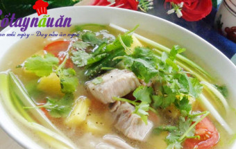 Món ăn Việt Nam, Canh sườn chua ngọt đậm đà hương vị gia đình