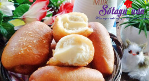 Bánh ngọt, Bánh mì chiên nhân kem custard cực giòn cực ngon