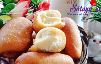 Bánh ngọt, Bánh mì chiên nhân kem custard cực giòn cực ngon