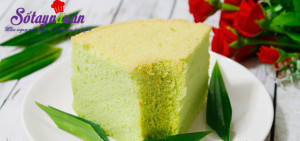 Bánh ngọt, Cách làm bánh chiffon lá dứa thơm mềm xốp cực ngon