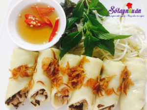 Món vỉa hè, Cách làm bánh cuốn trứng cho bữa sáng dinh dưỡng