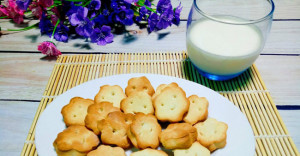 Nấu ăn, Cách làm bánh quy bơ sữa giòn,thơm, ngon ngất ngây