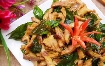 Nấu ăn món ngon mỗi ngày với Gia vị, cách làm dạ dày chiên lá mắc mật 9