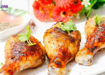 Hướng dẫn làm gà nướng tiêu đen ngon mê ly
