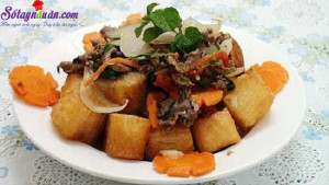 Món ngon cuối tuần, cách làm phở chiên phồng 5