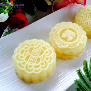 Làm thạch, cách làm bánh trung thu thạch rau câu vị sầu riêng 9