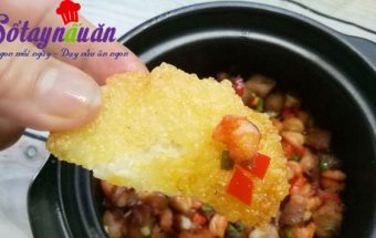 dạy nấu ăn ngon, Cách làm xôi chiên giòn chấm kho quẹt ngon hết sẩy