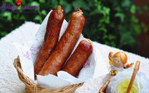 Đồ ăn vặt, cách làm xúc xích tại nhà 1