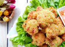 Lạ miệng với chả mực đậu hũ giòn rụm