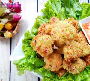 Món ngon cuối tuần, cách làm chả mực đậu hũ 6