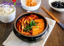 Hướng dẫn nấu canh kim chi đậu phụ cay cay ngon ngọt