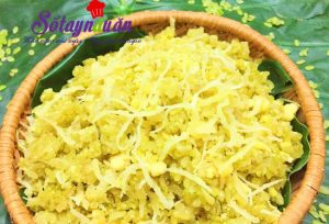 Món ăn miền Bắc, Hướng dẫn nấu xôi cốm dẻo thơm ngon khó chối từ