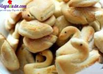 Hướng dẫn làm bánh quy bơ thiên nga ngon mê ly