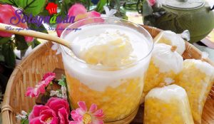 Món chè, Cách làm chè ngô bột báng cực dẻo cực thơm ngon