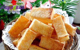 Đồ ăn sáng, Học làm bánh mì nướng bơ đường thơm ngon siêu hấp dẫn