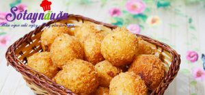 Đồ ăn vặt, Hướng dẫn làm bánh khoai tây chiên xù cắn giòn cực đã