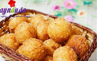 Món ăn chiên rán, Hướng dẫn làm bánh khoai tây chiên xù cắn giòn cực đã
