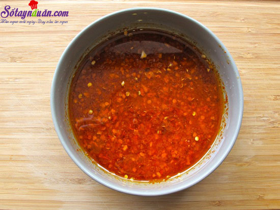 cách làm gà nướng chua cay 3