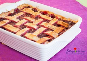 Cách làm bánh, cách làm bánh chuối quả mâm xôi 1