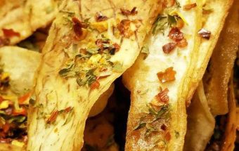 Đồ ăn vặt, cách làm chuối lắc 1