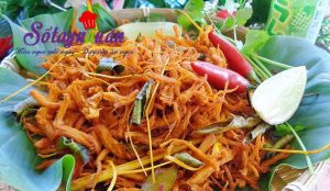 hướng dẫn cách nấu ăn ngon hàng ngày, Cách làm khô gà lá chanh cực dễ tha hồ mà nhâm nhi