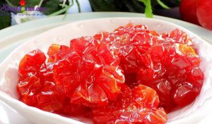 Món ngon dễ làm, cách làm mứt cà chua bi 8