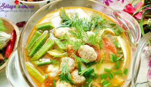 Loại khác, cách làm riêu chua chả cá thanh mát 7