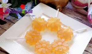 Đồ ăn vặt, Học làm kẹo que vị gừng cho bé nhâm nhi ngày Tết