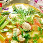 , Học nấu canh riêu chả cá thác lác mát lành ngon cơm