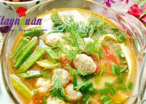 Học nấu canh riêu chả cá thác lác mát lành ngon cơm