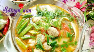 Cách nấu canh, Học nấu canh riêu chả cá thác lác mát lành ngon cơm